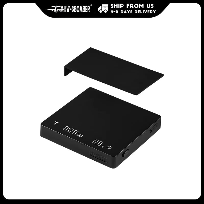 MHW 3 Bomber Digital Coffee Scale With Timer 2kg 0.1g