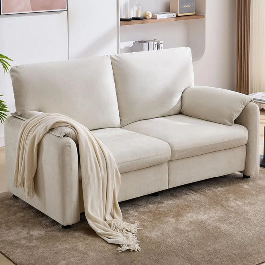Oversized Armchair Loveseat 60 Wide for Living Room