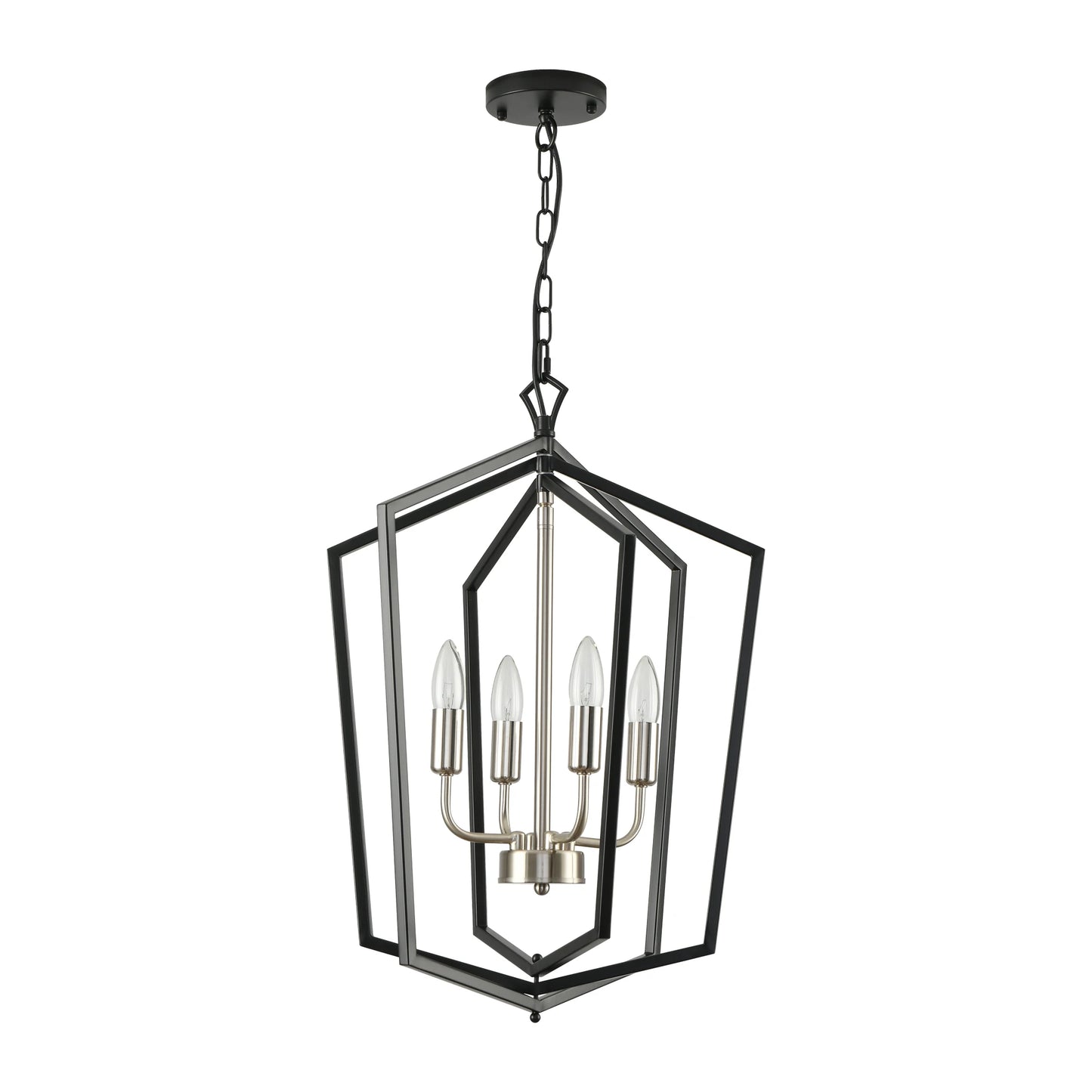 4 Light Luxury Chandeliers Industrial Pendant Lighting