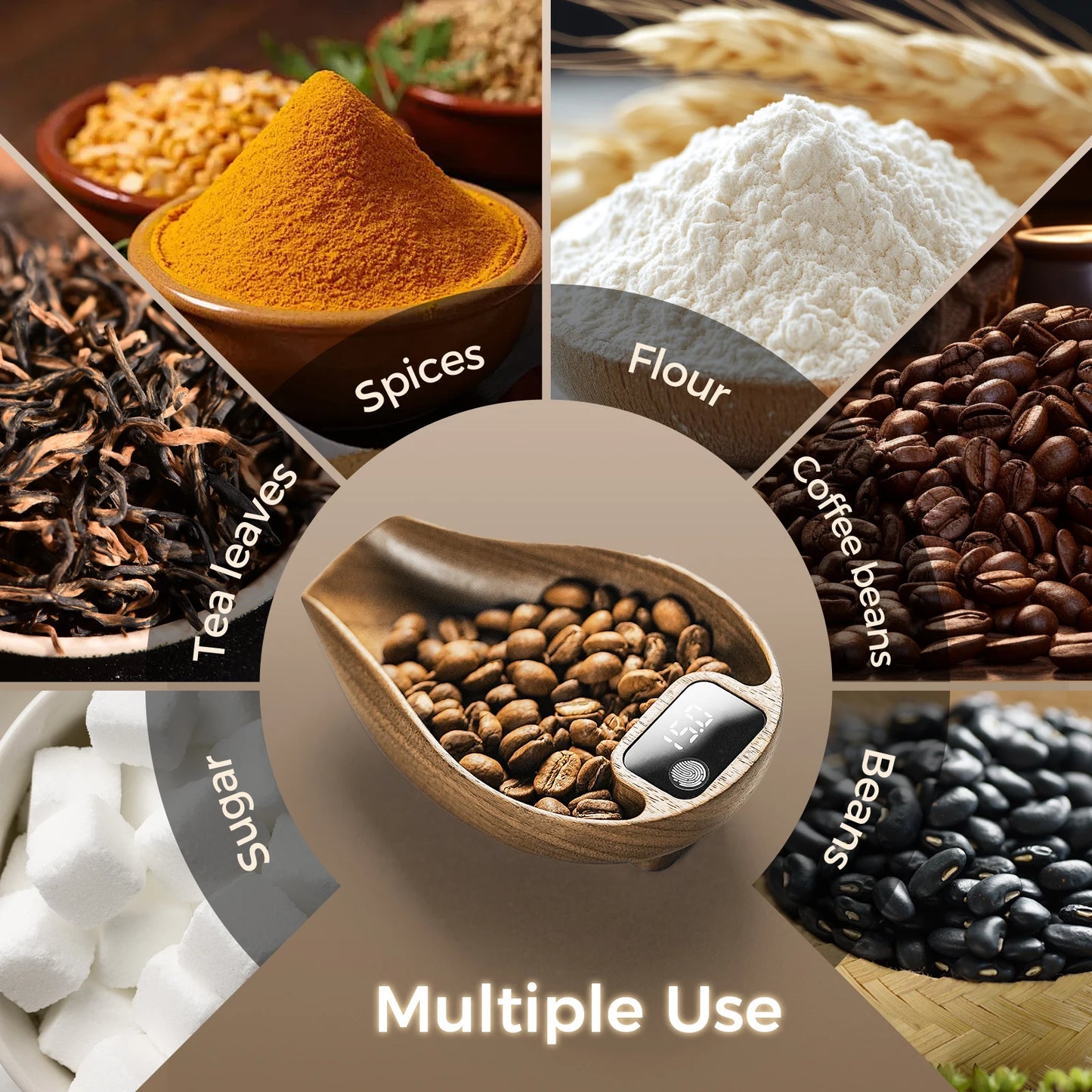 Ovo Coffee Scale Digital Kitchen Scale With Spray Bottle