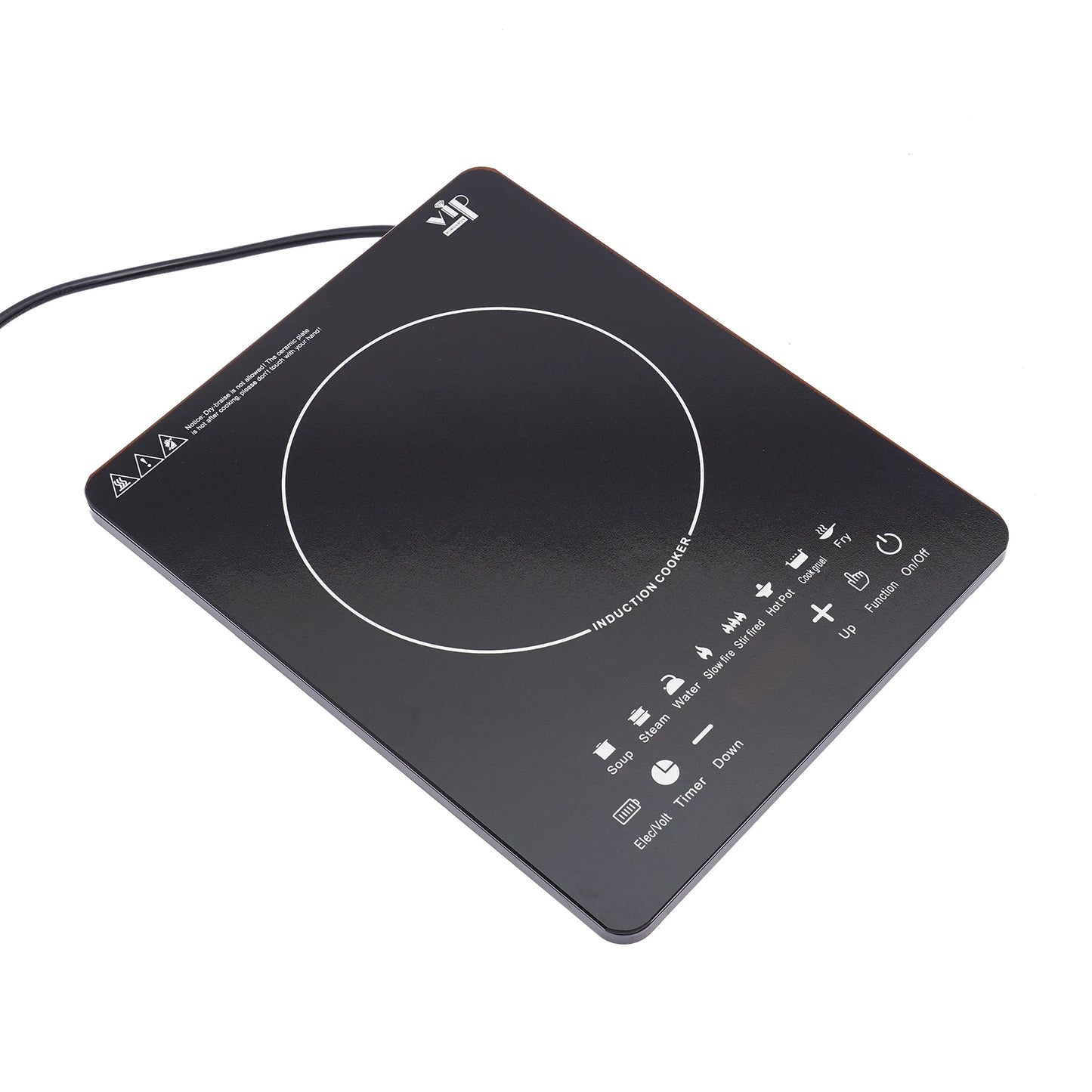 Electric Induction Cooktop Fast Heat Up Auto Shut Off