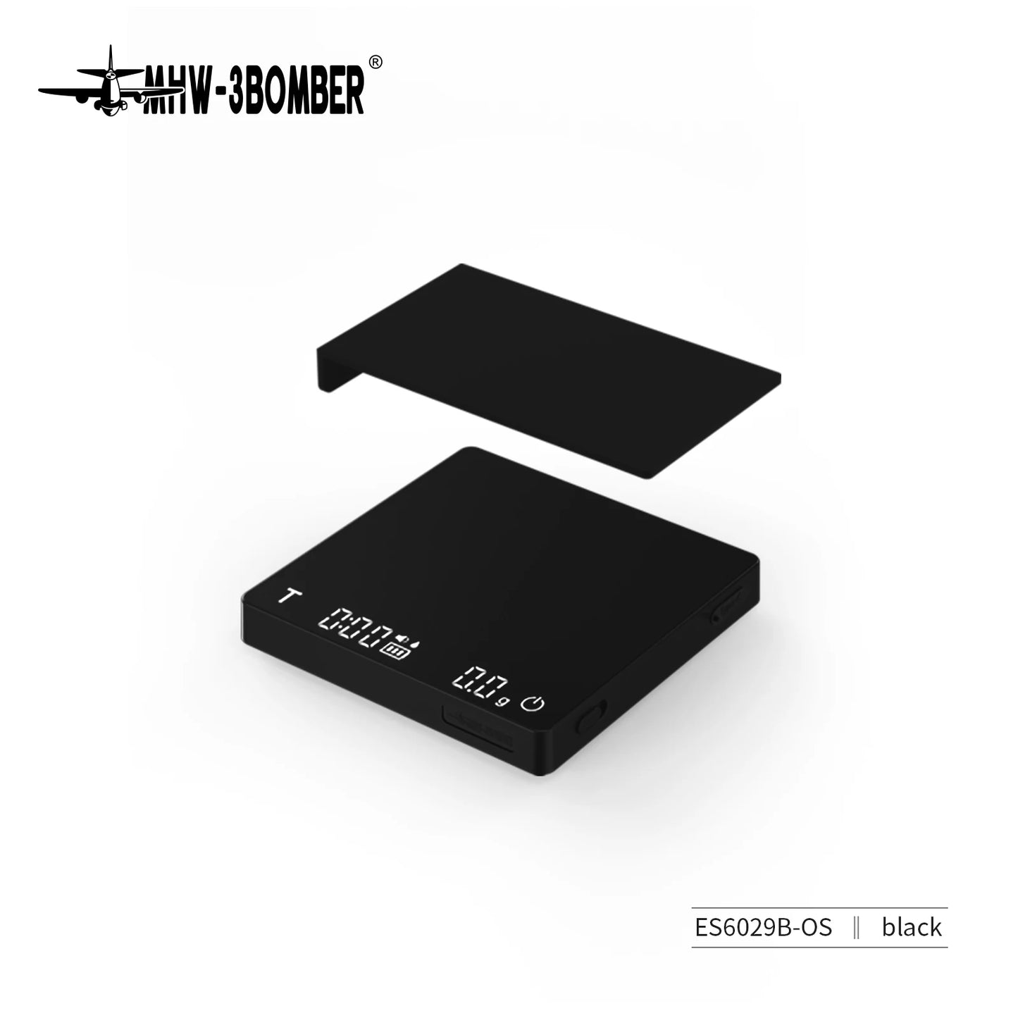 MHW 3 Bomber Digital Coffee Scale With Timer 2kg 0.1g