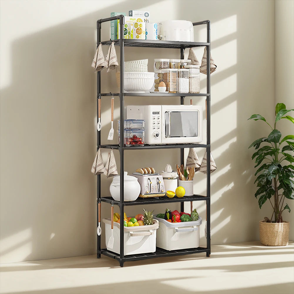 Shunmaii 5 Tier Storage Shelves Heavy Duty Rack for Kitchen
